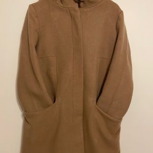 Babaton Pearce Coat Size L Camel colour